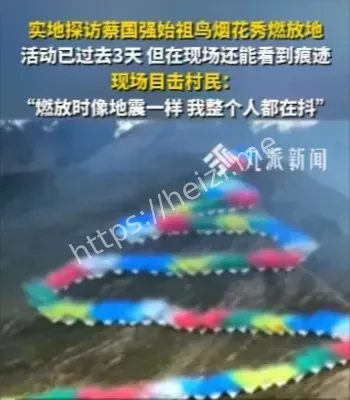 目击始祖鸟烟花秀